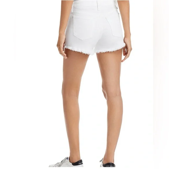 JOE’s JEANS The Ozzie Cutoff Denim Shorts in White SIZE 34 - Picture 3 of 6
